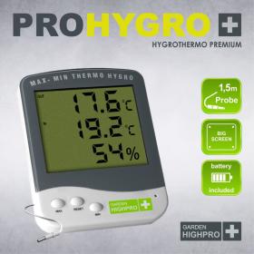 GHP Thermo-/Hygrometer Premium, digital, Min-Max mit Sonde