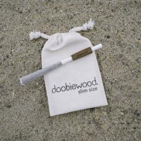 Doobiewood SLIM Black Walnut, Holzfiltertip f&uuml;r...
