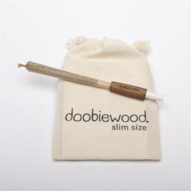 Doobiewood SLIM Black Walnut, Holzfiltertip für Aktivkohlefilter SLIM