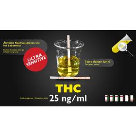 CleanU Teststreifen Urin THC sensitiv 25ng/ml