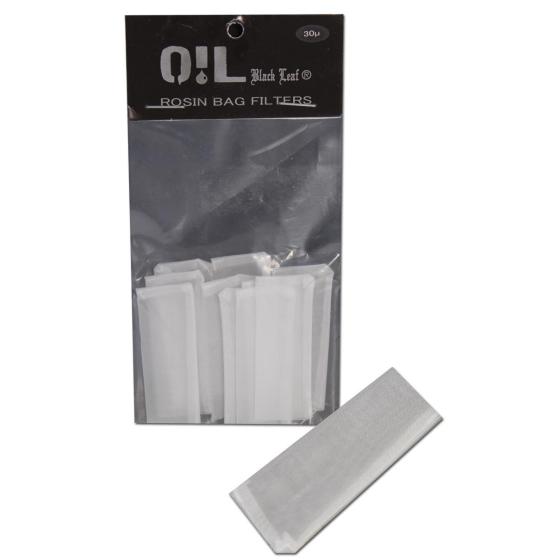 Oil Black Leaf Rosin Bag Filterbeutel 10Stk., 30 micron, 50x20mm, Gr. S