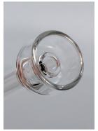 BL &Ouml;lkopf aus Glas mit Zentralrohr, NS 14 male