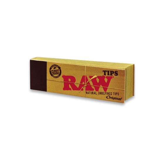 Raw Filtertips, ungebleicht, schmal (18mm), 50Blatt