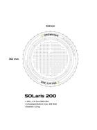 Growking LED SOlaris 200 W, mit Dimmer, Sonnenlichtspektrum