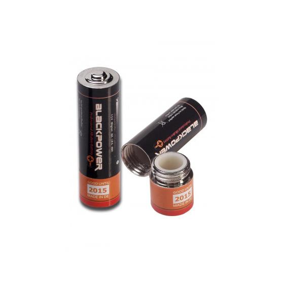 Versteck,Batterieattrappe Mignon, klein, Typ AA, H=44mm, &Oslash;14mm