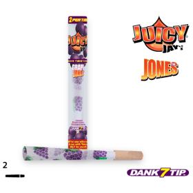 Juicy Jay&acute;s&reg; Jones KS Grape, 2xCones &amp;...