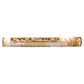 Cyclones Clear White Chocolate Transparent Cones, 11cm, 1stk