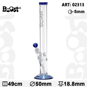 Boost Cane Glass Bong -H:45cm- &Oslash;:50mm 18.8er 5mm