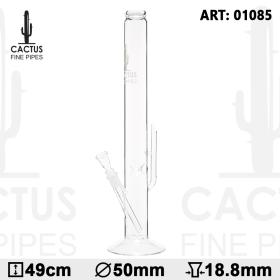 Cactus Glas Bong (Mit Haltegriff=Kickloch) H:44cm,18,8