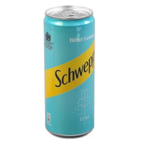 Versteckdose Schweppes Bitter Lemon, 330ml 90ml...