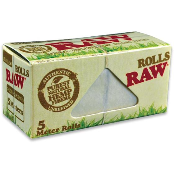 RAW Rolls Organic KS Slim, Papers auf der Rolle, 5m