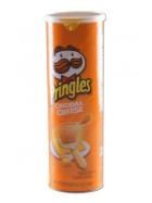 Versteckdose Pringles Chips, Gef&uuml;llt, versch. Label, H25cm, &Oslash;7,5cm