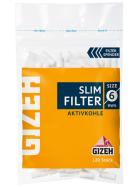 Gizeh SLIM FILTER AKTIVKOHLE(Drehfilter) 6mm