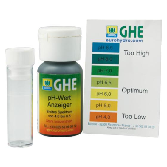 T.A. pH Test Kit mit Farbskala, Messbereich pH 4,0 - ph 8,5, 30 ml, für 500 Tests