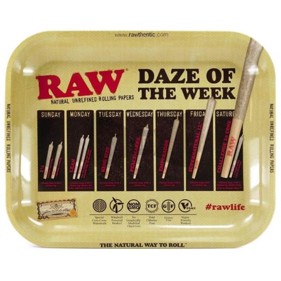 Raw Roll Tray L - Daze of the Week