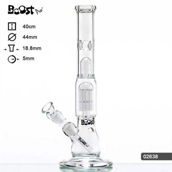 Boost Bolt Glass Bong H:49cm Ø:65mm Socket 14,5mm WT:5mm