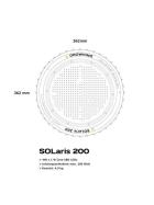 Growking LED SOlaris 200 W, Sonnenlichtspektrum